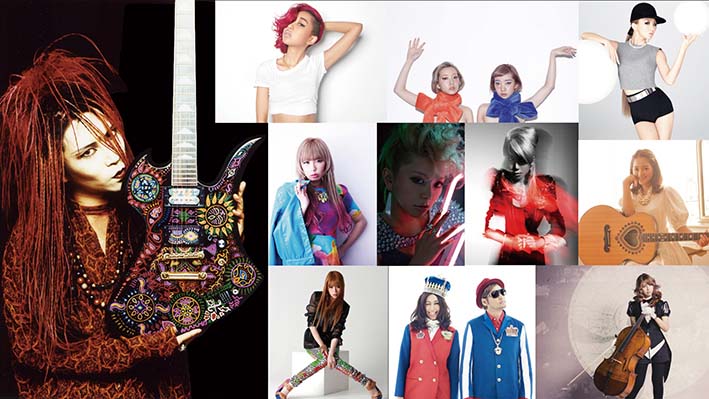 V.A.「hide TRIBUTE VI -Female SPIRITS-」イメージビジュアル