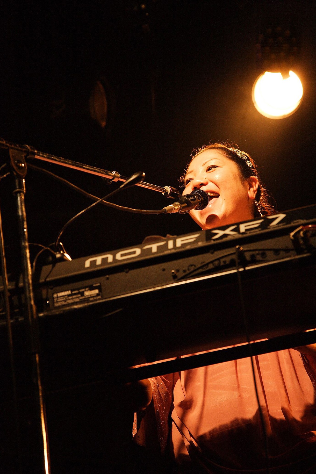 仲宗根泉（Key, Vo） （Photo by Yuka Komai）