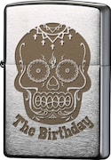 スカルロゴデザインのThe BirthdayオリジナルZippoライター。