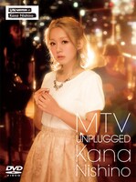 西野カナ「MTV Unplugged Kana Nishino」初回限定盤DVDジャケット