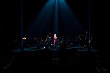 椎名林檎「椎名林檎十五周年 党大会 平成二十五年神山町大会」の様子。（撮影：荒井俊哉）