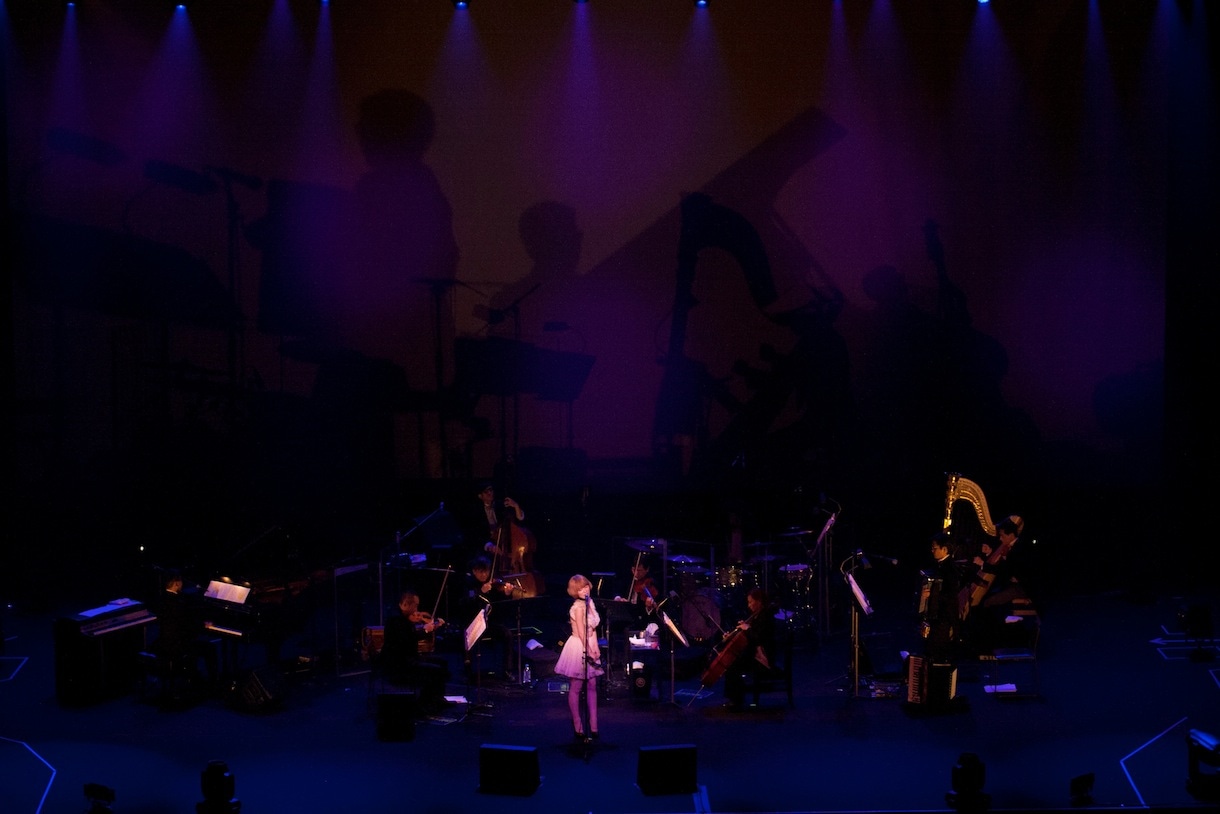 椎名林檎「椎名林檎十五周年 党大会 平成二十五年神山町大会」の様子。（撮影：荒井俊哉）