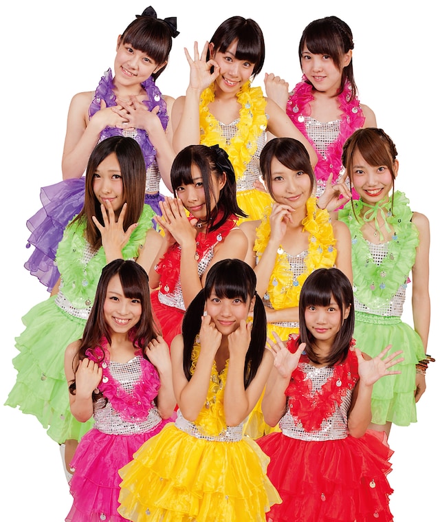 「ご当地アイドルNo.1決定戦 U.M.U AWARD 2012」のチャンピオン、フルーティー▽（※▽はハートマーク）