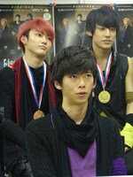 写真左からユーキ、リョウガ、ユースケ。