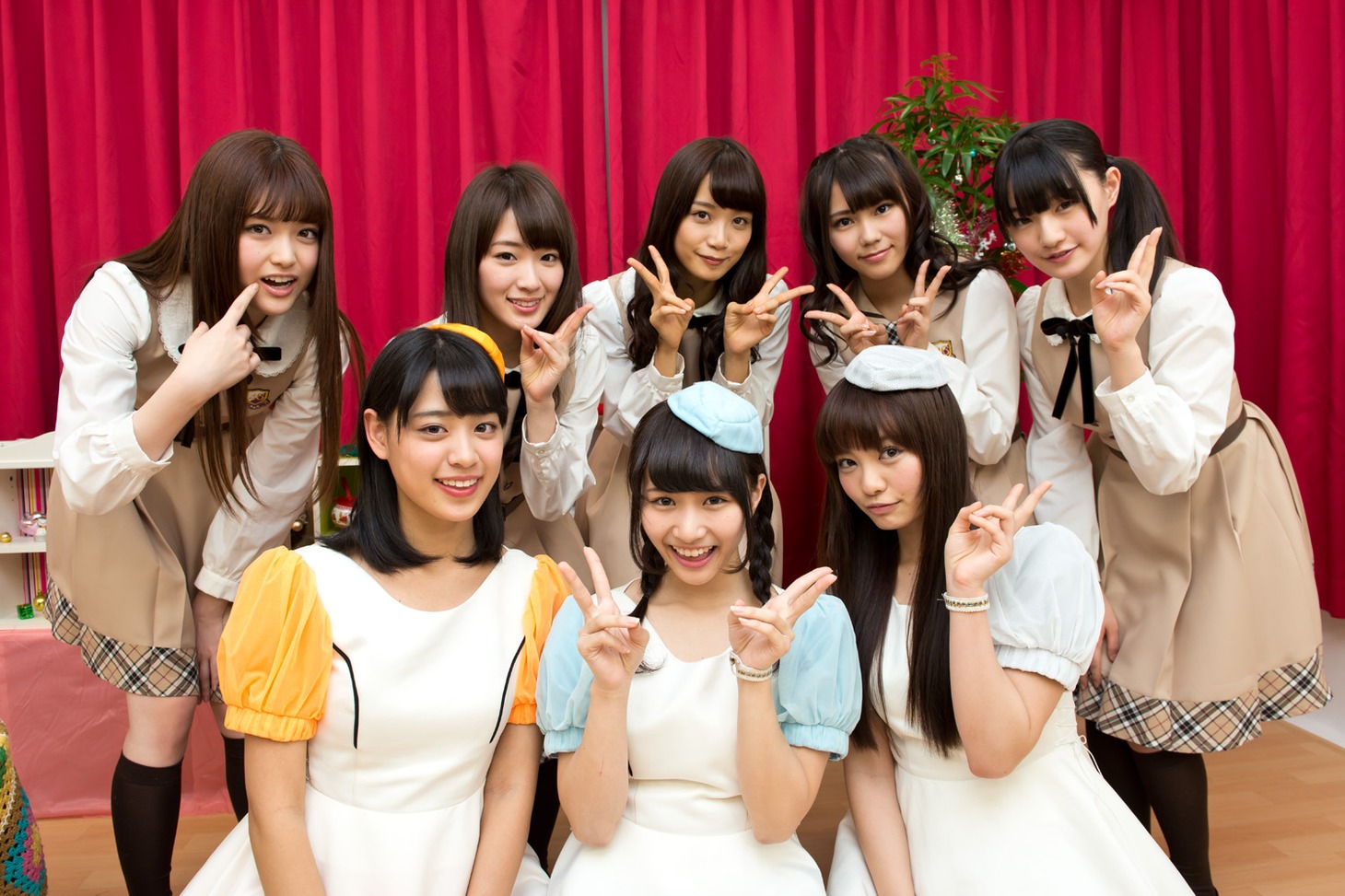 「生のアイドルが好き」第8回の全出演者。