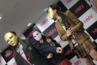 暖色系チームの3人。