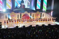 「アイドリング!!! 13th LIVE 史上最大！25人の大作戦グ!!! 晴れ、時々神」昼公演の様子。