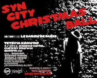 「Syn City Christmas Ball」フライヤー