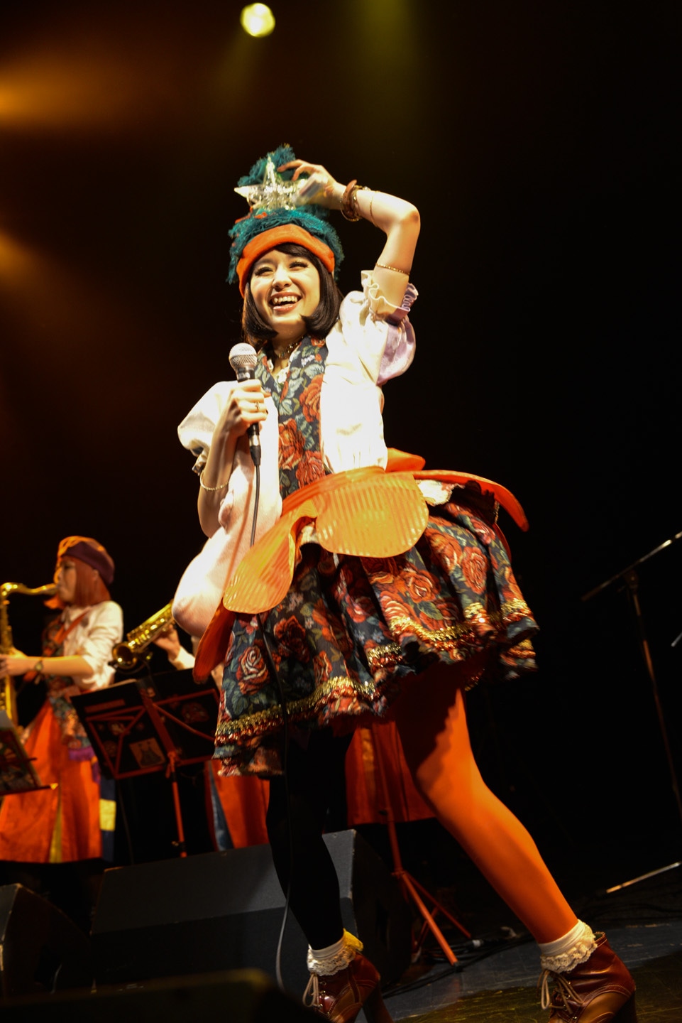 もも（Vo） （Photo by Eisuke Asaoka）