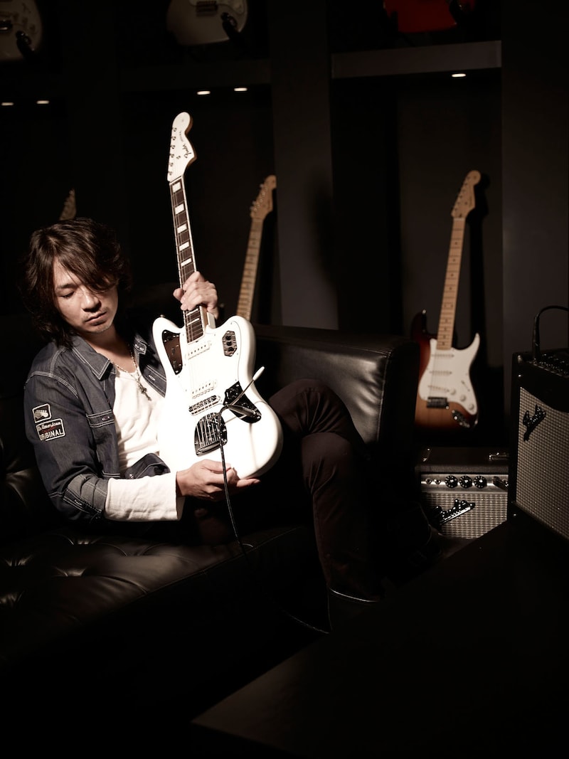 Kenと「FSR Jaguar Ken Custom」。