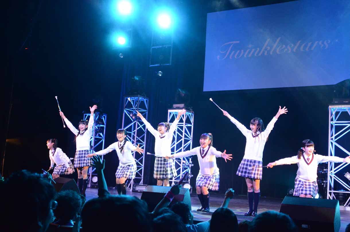 一夜限りのバトン部 Twinklestarsのシャッフルユニット。