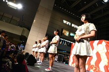 でんぱ組.inc「でんぱ組.inc『WORLD WIDE DEMPA』発売記念インストアツアー ～萌えキュンソングをあなたにお届け♪～」横浜公演の様子。