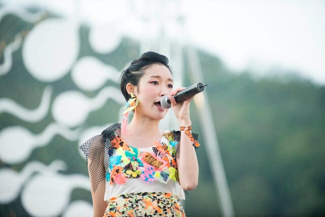 bomi「Big Mountain Music Festival 5」出演時の様子。（撮影：後藤武浩）