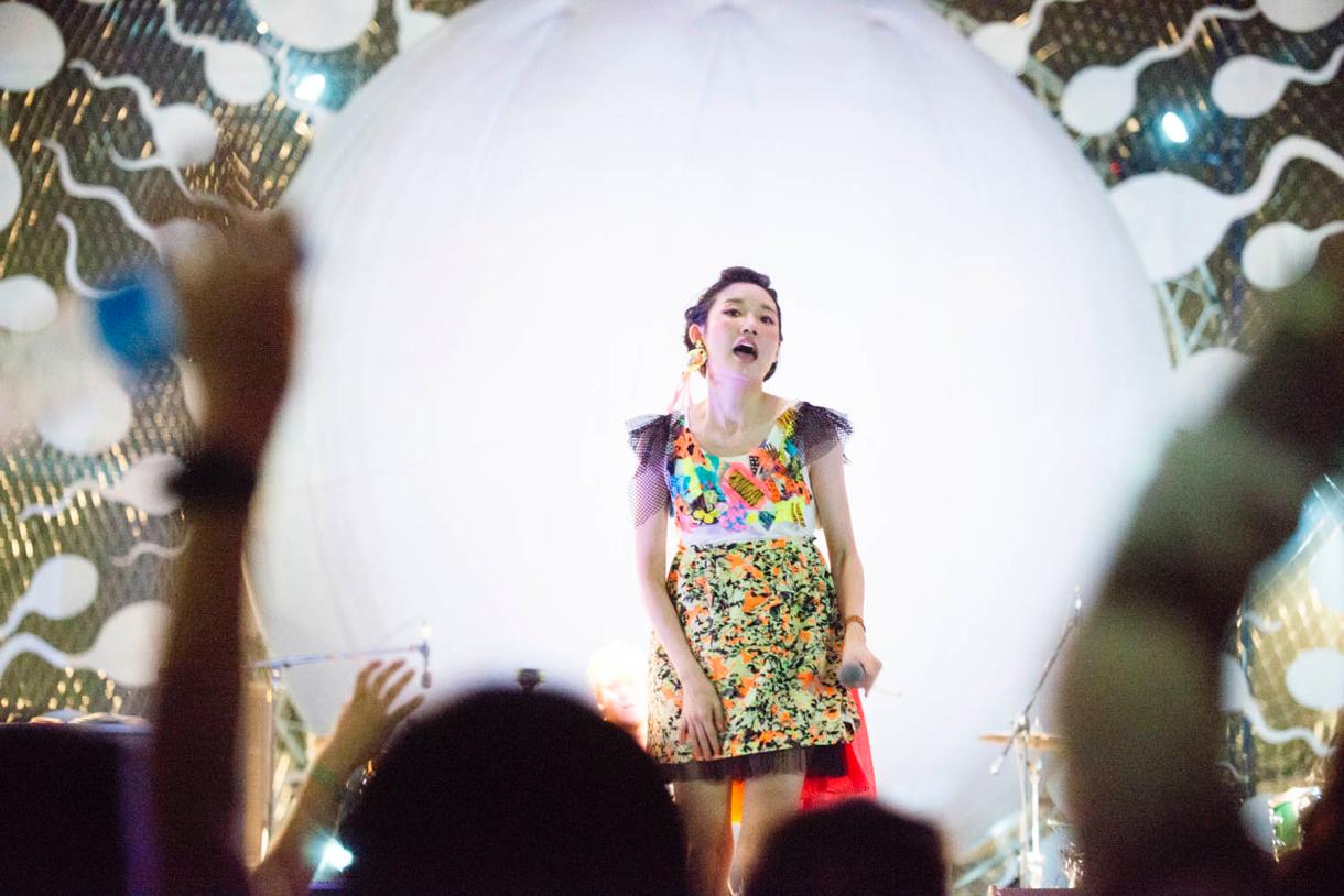 bomi「Big Mountain Music Festival 5」出演時の様子。（撮影：後藤武浩）