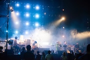 蓮沼執太フィル「Big Mountain Music Festival 5」出演時の様子。(撮影:後藤武浩)