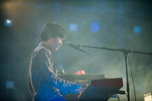 蓮沼執太フィル「Big Mountain Music Festival 5」出演時の様子。（撮影：後藤武浩）