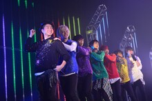 超特急「BULLET TRAIN FAN MEETING Vol.06 ～【冬】僕らの全国制覇は、ここから始まる。1/47～」東京・日本橋三井ホール公演の様子。