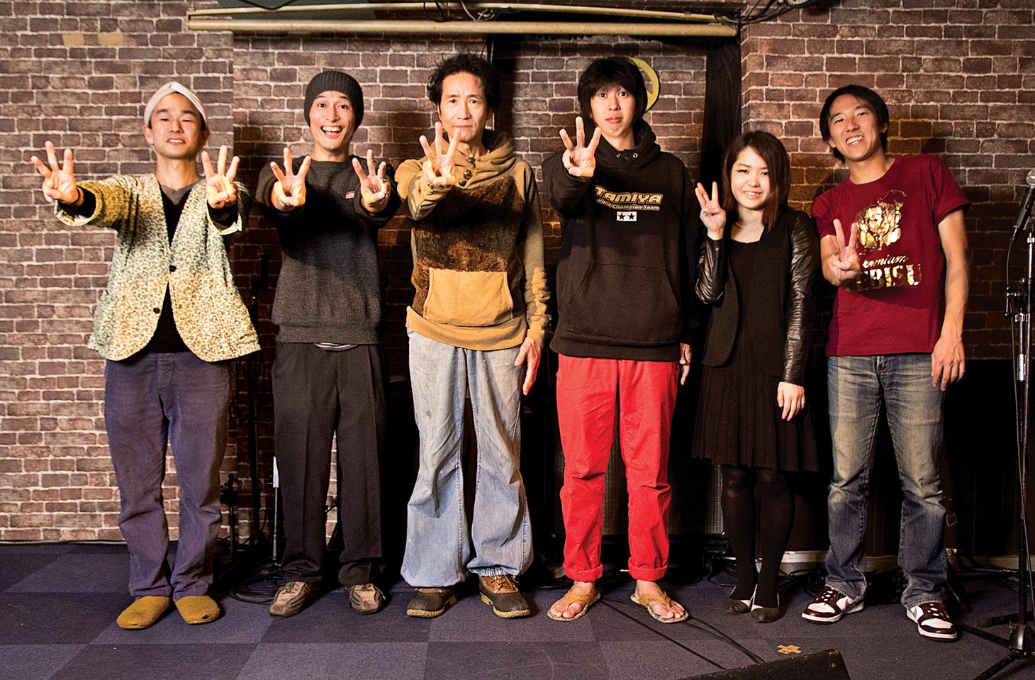 11月15日に開催された「千住ミュージックホール 第1回 Knock『純★音楽会』」の出演者たち。（Photo by Towa Hiyoshi）