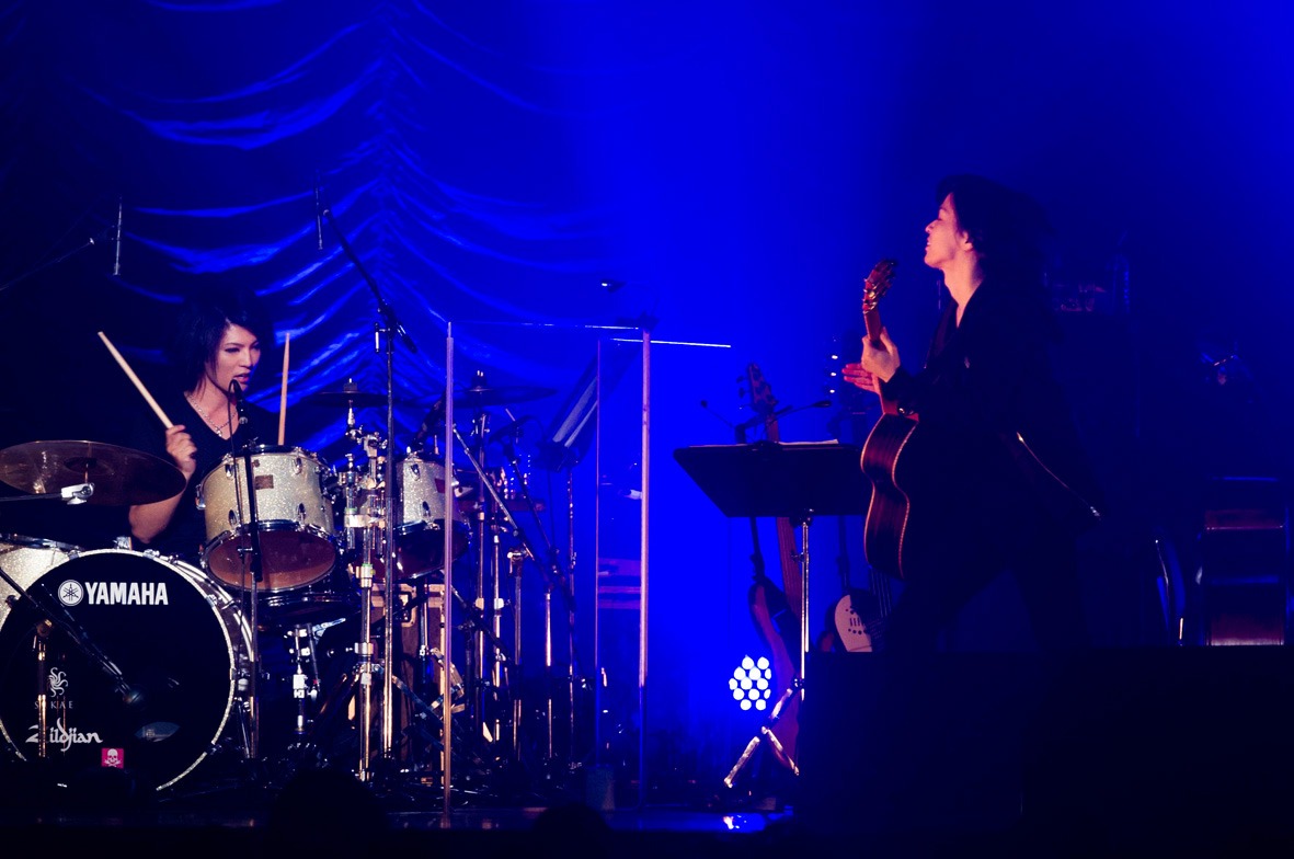 AKIHIDE「AKIHIDE Premium Night Show "Lapis Lazuli"」東京・Zepp Tokyo公演の様子。