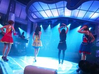 スタジオライブ収録の様子。