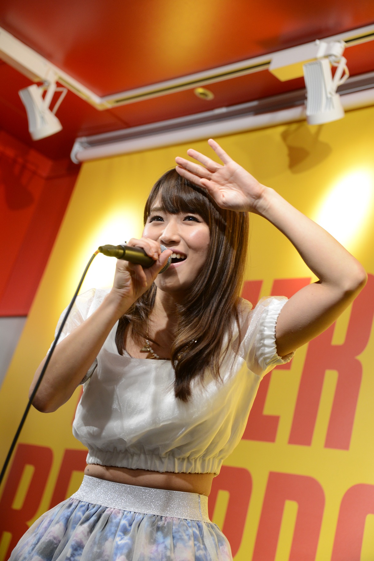 河野マリナ「First Touch」発売記念イベントの様子。