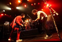 忘れらんねえよのツアー「バンドワゴン」の最終公演の様子。