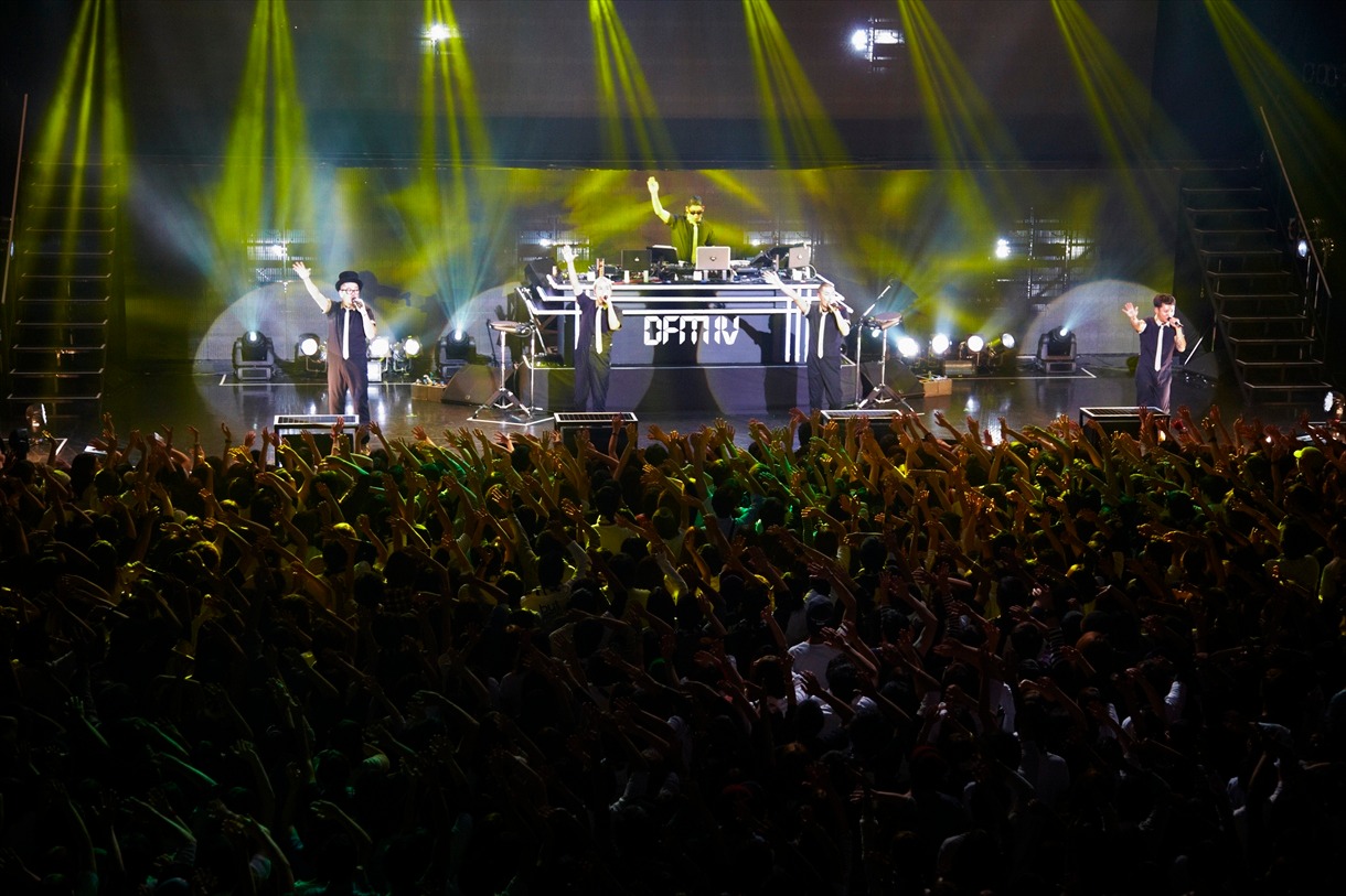 「RIP SLYME TOUR 2013 DANCE FLOOR MASSIVE IV」東京公演の様子。