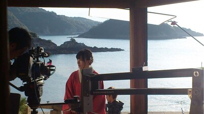 「鞆の浦慕情」ビデオクリップ撮影の模様。