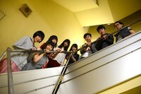 終演後の記念撮影。