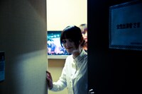 ライブ前の楽屋の様子。（撮影：江森丈晃＜tone twilight＞）