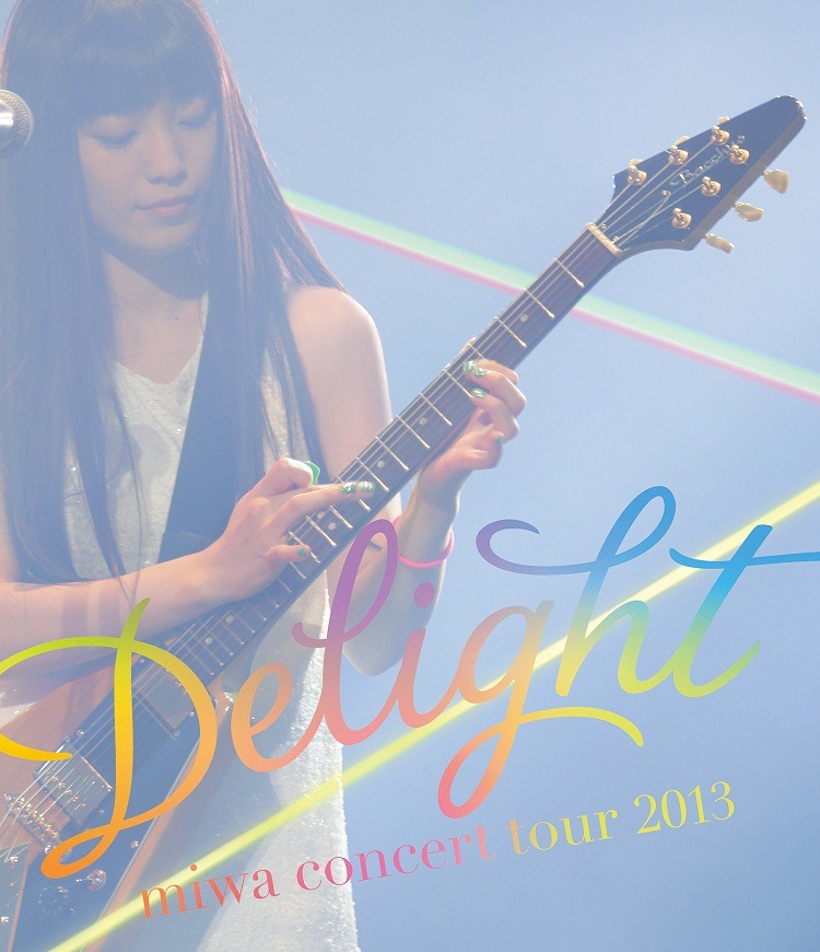 miwa「miwa concert tour 2013 “Delight”」通常仕様Blu-rayジャケット