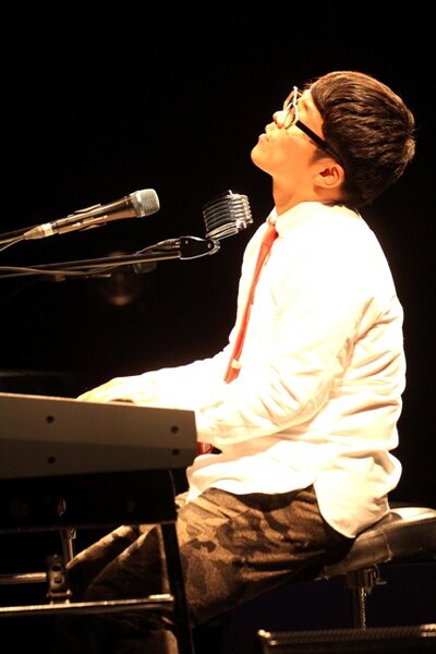 さかいゆう。「さかいゆう TOUR "ONLY YU" #3」東京公演の様子。