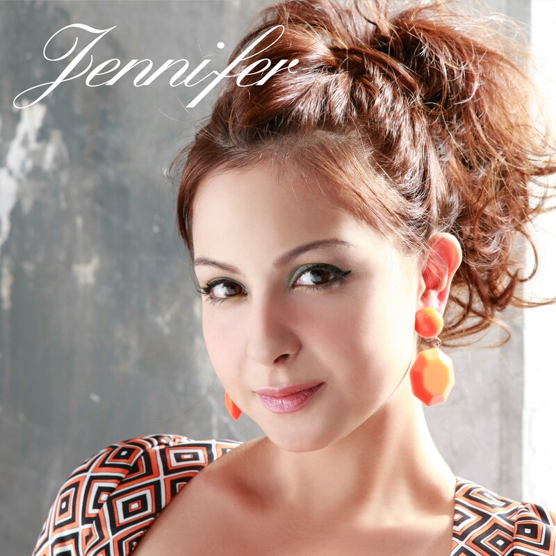 ジェニファー「みずいろの雨 / 迷い道」配信ジャケット