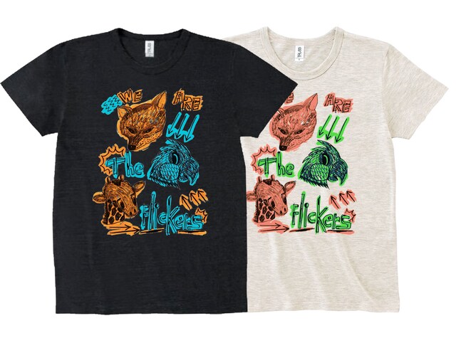 新曲ダウンロードコード付きアニマルTシャツ