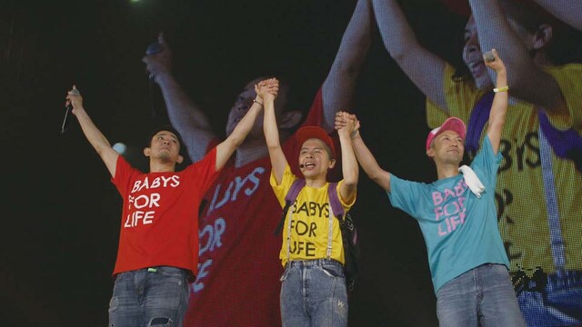 映画「ファンキー加藤 / My VOICE ～ファンモンから新たな未来へ～」のワンシーン。