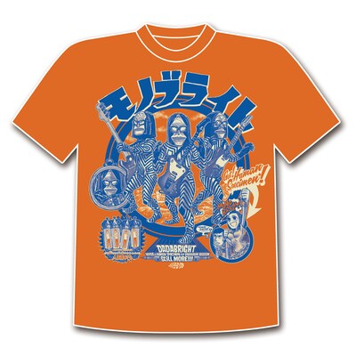 MONOBRIGHT×ダダTシャツ（オレンジ）
