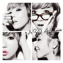 AZU「4seasons」初回限定盤ジャケット