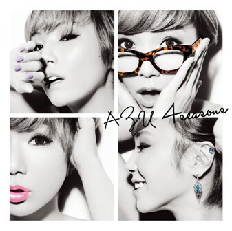 AZU「4seasons」初回限定盤ジャケット