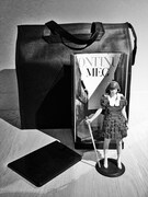 MEGの3Dフィギュアのパッケージ。