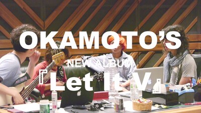 OKAMOTO'S「Let It V」トレイラーのワンシーン。