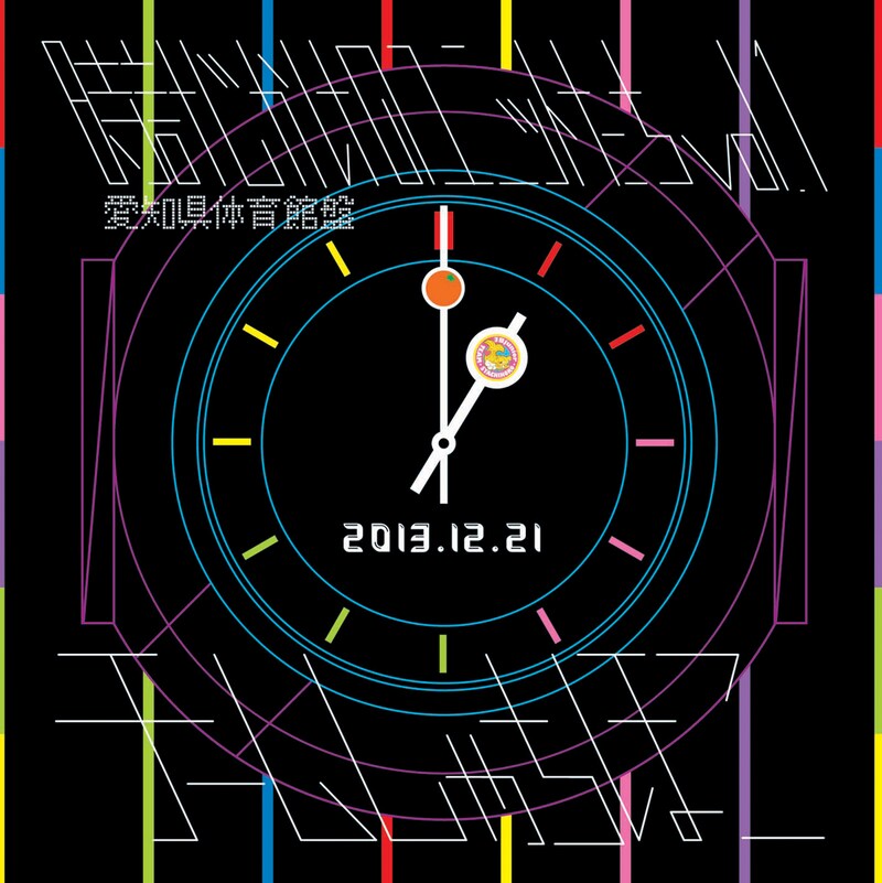 チームしゃちほこ「時計じかけのユニットたちvol.1 愛知県体育館盤」ジャケット