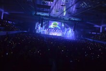 チームしゃちほこ「愛の地球祭り2013」の様子。