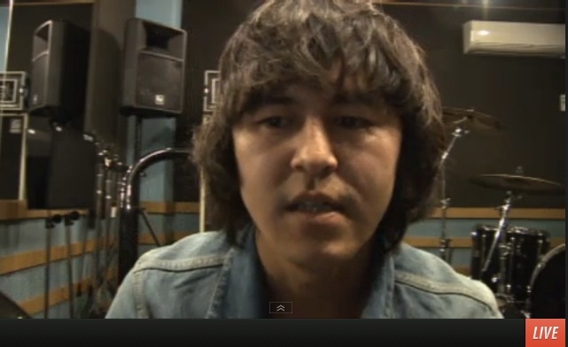 銀杏BOYZから脱退することを発表した村井守（Dr）。