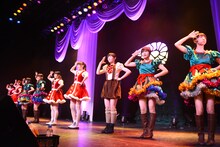 私立恵比寿中学「エビ中のパーティ!! Merry Christmasイェイ!!!」1日目の様子。