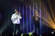 左からタカシ、コーイチ。