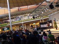 ららぽーと新三郷でのイベントの様子。