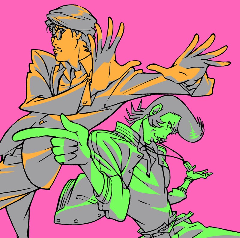 岡村靖幸「ビバナミダ(スペース☆ダンディ盤)」ジャケット