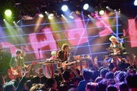 the telephones「SUPER DISCO Hits!!! "nico nico"」の様子。（撮影：古溪一道）