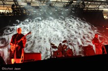 「Ozzfest Japan 2013」での人間椅子のライブ。