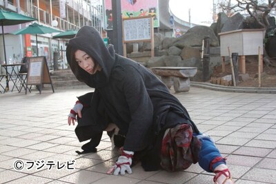 ドラマ「天誅～闇の仕置人～」のワンシーン。